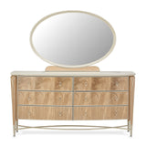Villa Cherie - Dresser and Mirror - Caramel