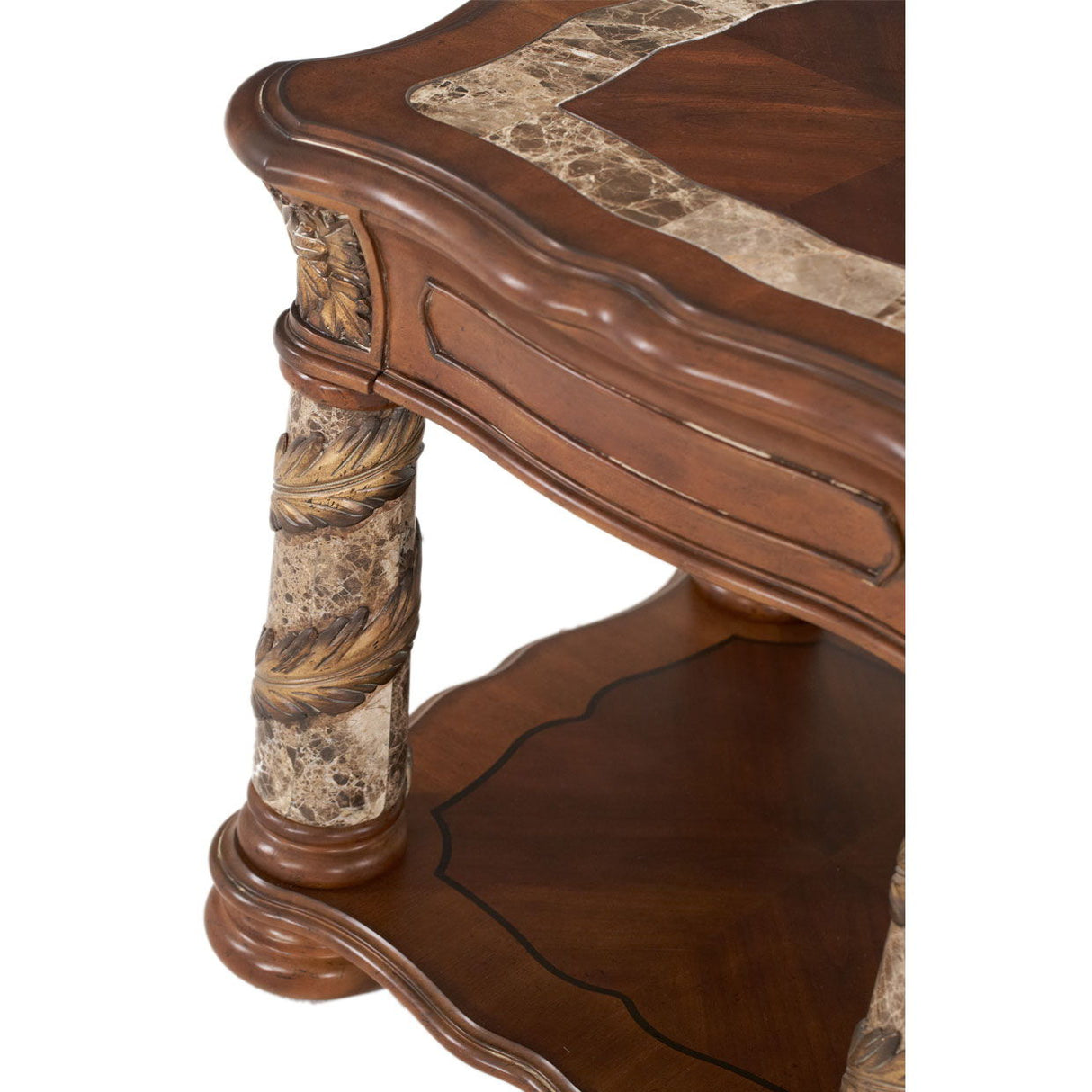 Villa Valencia - End Table - Classic Chestnut