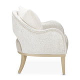 Yvette - Accent Chair - Porcini/Medium Champagne