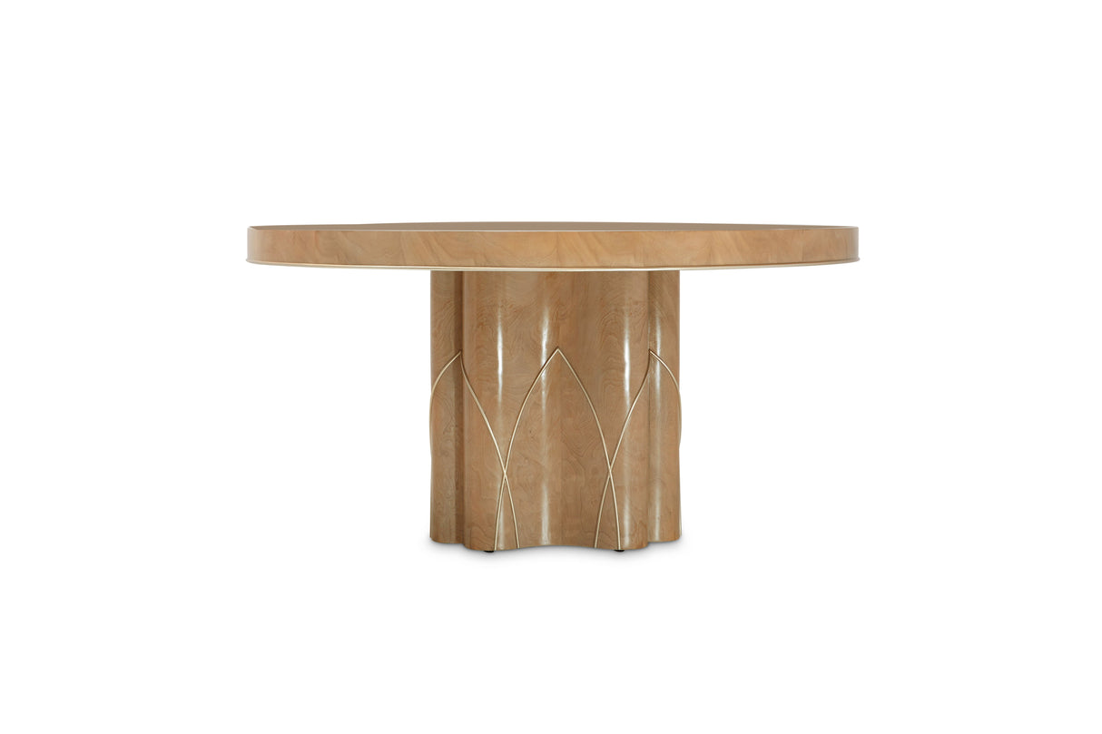 Villa Cherie - Round Dining Table - Caramel