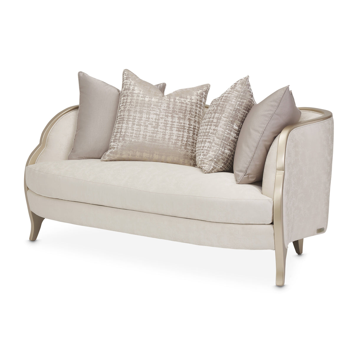 Malibu Crest - Loveseat - Cloud White/Chardonnay