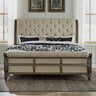 Americana Farmhouse - Sleigh Bed