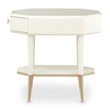 La Rachelle - Octagonal End Table - Champagne