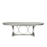 Eclipse - Oval Dining Table - Moonlight Gray