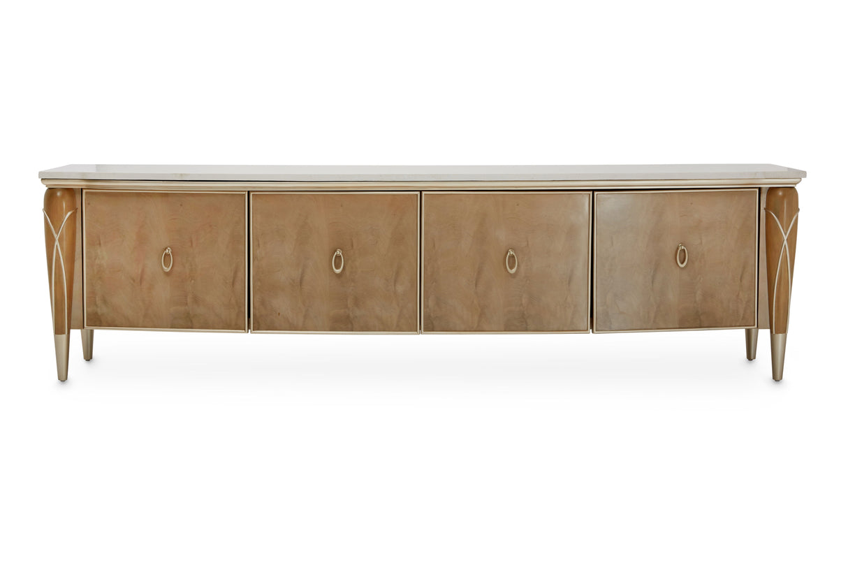 Villa Cherie - Media Cabinet - Caramel