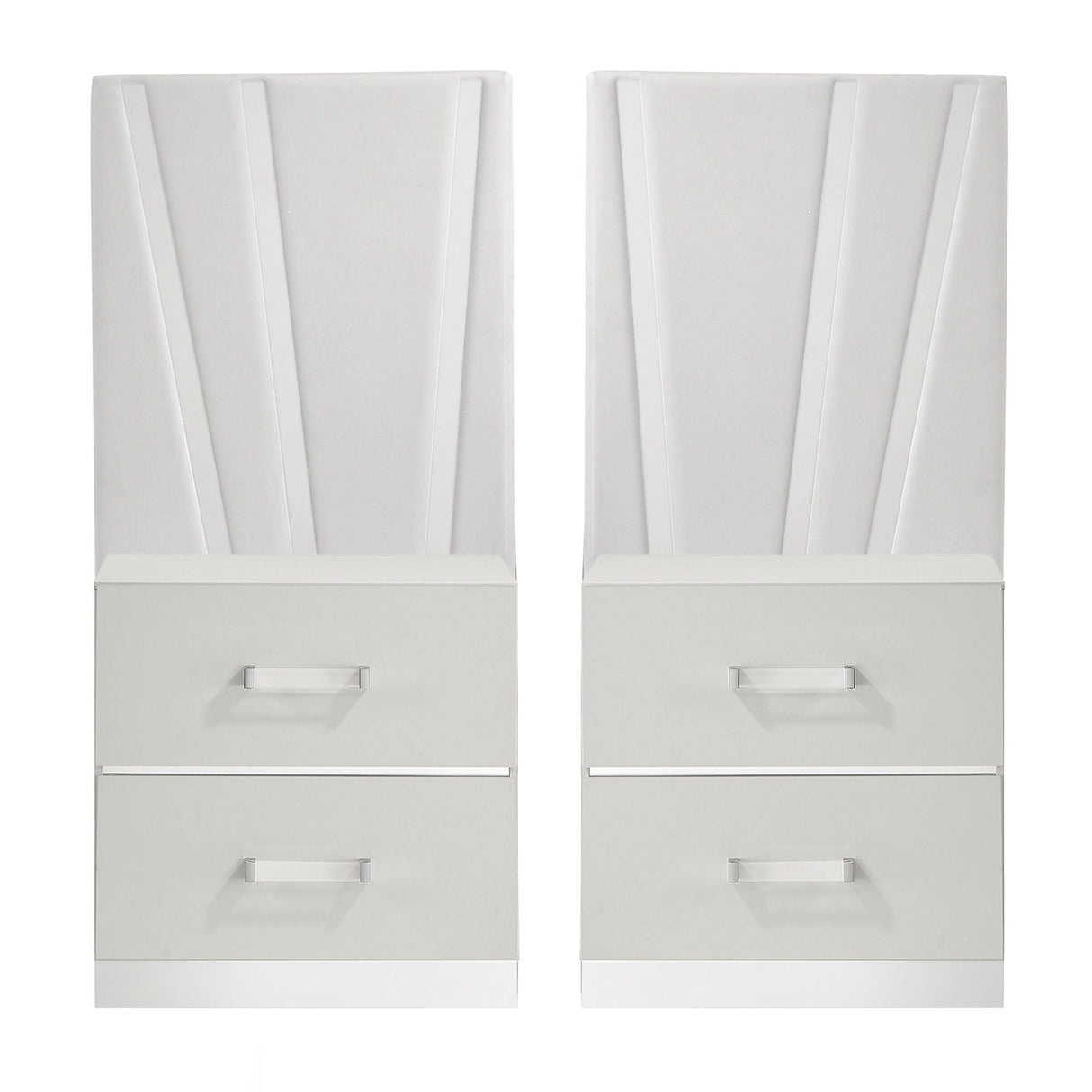 Europa - Nightstand Panels (Set of 2) - White