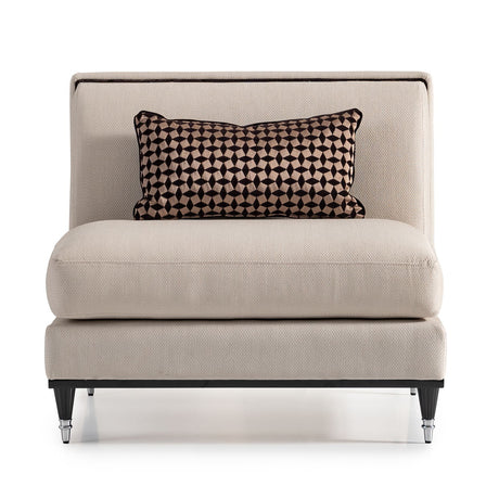 La Francaise - Armless Accent Chair